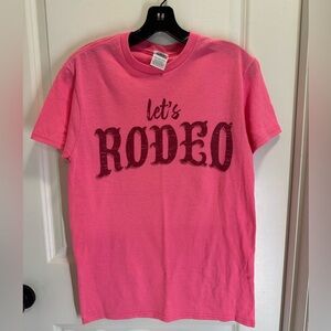 Let's Rodeo Pink T-Shirt